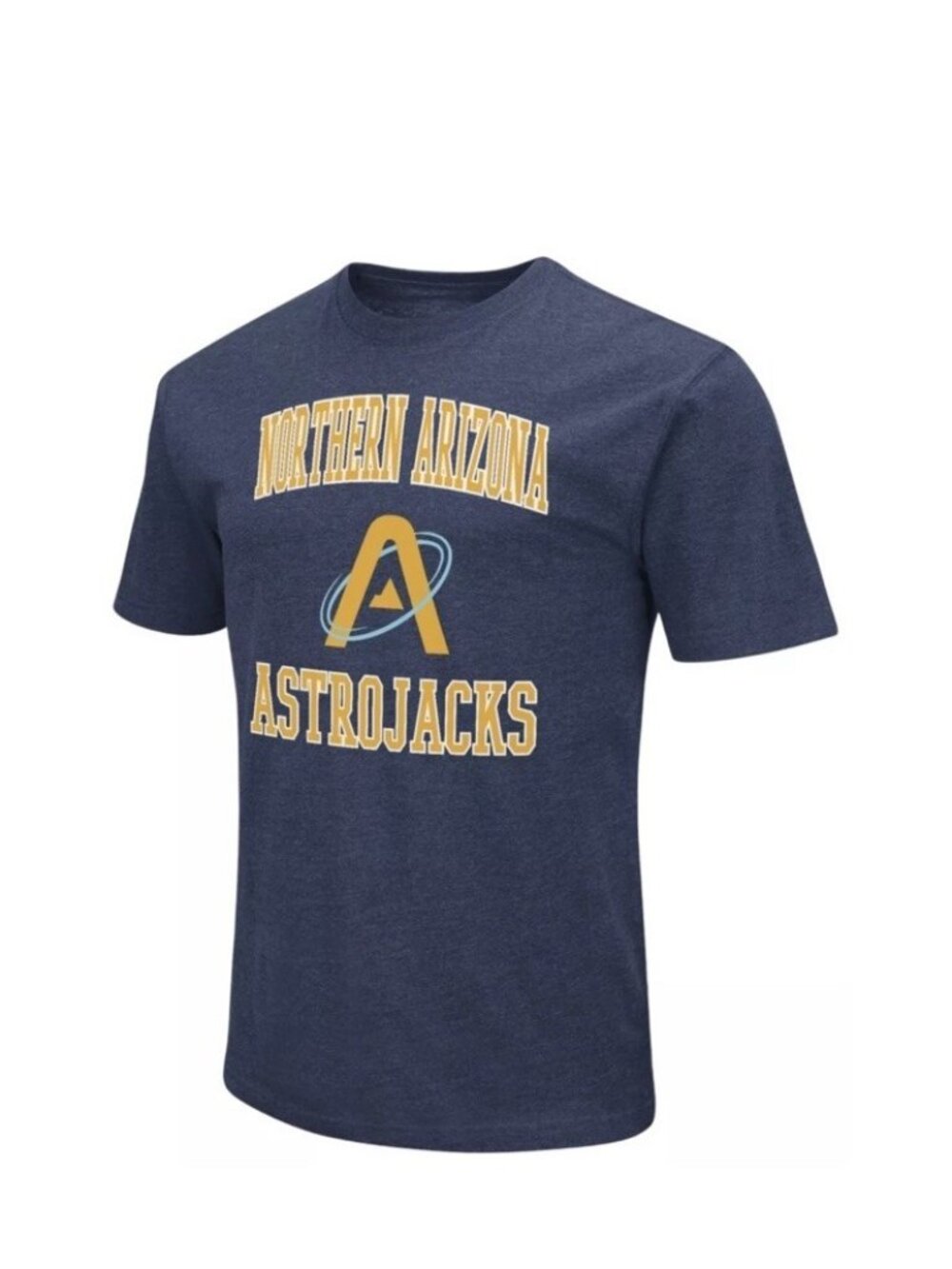 Colosseum Men's Northern Arizona Lumberjacks Navy T-Shirt Pull Over Size XL